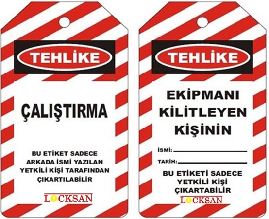 Kilitleme Etiketi